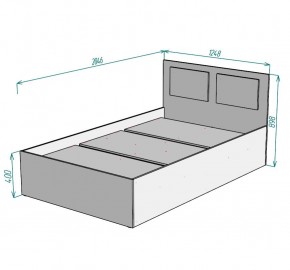 Кровать Ольга L52 (1200) в Кудымкаре - kudymkar.mebel24.online | фото 2