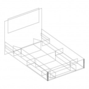 Кровать "Милана" БЕЗ основания 1200х2000 в Кудымкаре - kudymkar.mebel24.online | фото 4