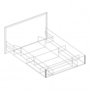 НАОМИ Кровать БЕЗ основания 1600х2000 в Кудымкаре - kudymkar.mebel24.online | фото 4