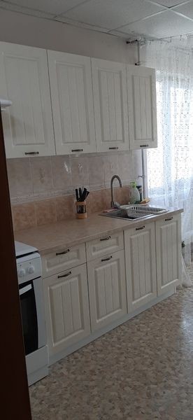 Кухня модульная Луксор бирюза-кремовый в Кудымкаре - kudymkar.mebel24.online | фото 8