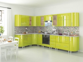 Кухня Танго лайм модульная в Кудымкаре - kudymkar.mebel24.online | фото 2