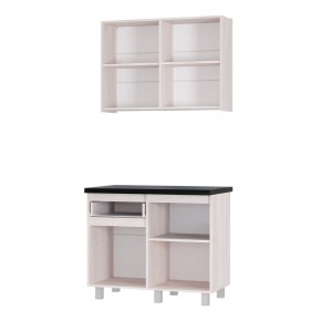 Кухня Тренд 1.0 м (Ясень белый) в Кудымкаре - kudymkar.mebel24.online | фото 2
