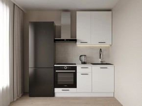 Кухонный гарнитур Белый Глянец 1600 h950 (Стол. 38мм) в Кудымкаре - kudymkar.mebel24.online | фото 1