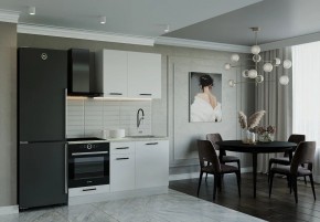 Кухонный гарнитур Белый Глянец 1600 (Стол. 38мм) в Кудымкаре - kudymkar.mebel24.online | фото 1