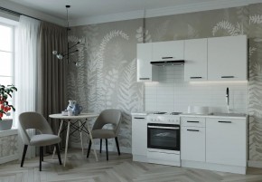 Кухонный гарнитур Белый Глянец 1800 (Стол. 26мм) в Кудымкаре - kudymkar.mebel24.online | фото