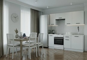 Кухонный гарнитур Белый Глянец 2000 (Стол. 38мм) в Кудымкаре - kudymkar.mebel24.online | фото