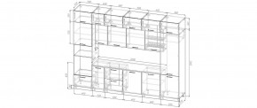 Кухонный гарнитур Бланка 3400 (Стол. 38мм) в Кудымкаре - kudymkar.mebel24.online | фото 2