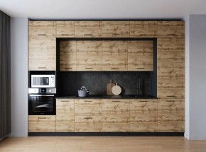 Кухонный гарнитур Крафт 3400 (Стол. 38мм) в Кудымкаре - kudymkar.mebel24.online | фото