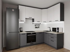 Кухонный гарнитур Меренга 2200*1600 h950 (Стол. 26мм) в Кудымкаре - kudymkar.mebel24.online | фото 1