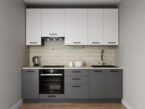 Кухонный гарнитур Меренга 2400 h950 (Стол. 26мм) в Кудымкаре - kudymkar.mebel24.online | фото