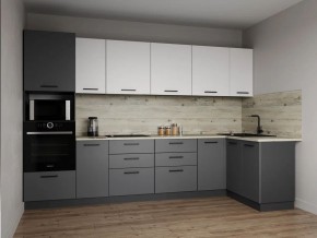 Кухонный гарнитур Меренга 3200*1400 (Стол. 38 мм) в Кудымкаре - kudymkar.mebel24.online | фото 1