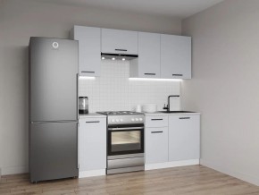 Кухонный гарнитур Смоки 2000 (Стол. 26мм) в Кудымкаре - kudymkar.mebel24.online | фото 1