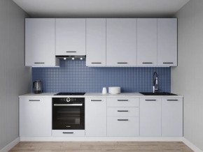 Кухонный гарнитур Смоки 2400 h950 (Стол. 38 мм) в Кудымкаре - kudymkar.mebel24.online | фото