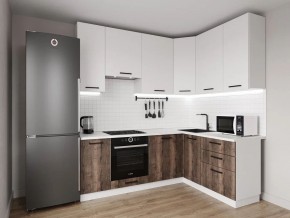 Кухонный гарнитур Старое Дерево 2200*1600 h950 (Стол. 38мм) в Кудымкаре - kudymkar.mebel24.online | фото 1