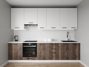 Кухонный гарнитур Старое Дерево 3000 h950 (Стол. 38мм) в Кудымкаре - kudymkar.mebel24.online | фото