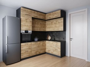 Кухонный гарнитур угловой Крафт 2200*1700 (Стол. 26мм) в Кудымкаре - kudymkar.mebel24.online | фото