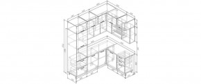 Кухонный гарнитур угловой Лада 2200*1700 (Стол. 38мм) в Кудымкаре - kudymkar.mebel24.online | фото 2