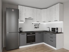 Кухонный гарнитур угловой Санторини 2200*1600 h950 (Стол. 38мм) в Кудымкаре - kudymkar.mebel24.online | фото