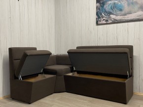 Кухонный уголок УЮТ низкий сектор (ППУ) велюр Luma 12 в Кудымкаре - kudymkar.mebel24.online | фото 2