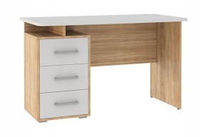 ЛАЙТ 2 Стол компьютерный (1200)  дуб сонома/белый в Кудымкаре - kudymkar.mebel24.online | фото