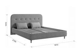 ЛЕО Кровать с основанием 1600 в Кудымкаре - kudymkar.mebel24.online | фото 2