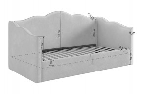 ЛЕЯ Кровать с ПМ 900 (софа) в Кудымкаре - kudymkar.mebel24.online | фото 3