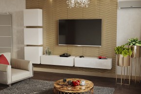 ЛИНДА Гостиная (Белый/Белый) в Кудымкаре - kudymkar.mebel24.online | фото 3