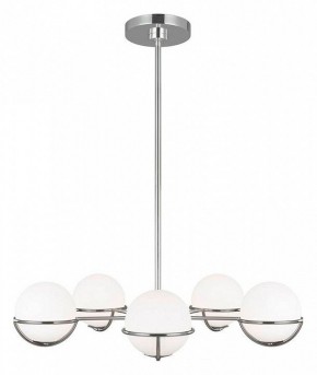 Люстра на штанге Feiss Apollo FE-APOLLO5-PN в Кудымкаре - kudymkar.mebel24.online | фото