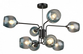 Люстра на штанге Imex 3564 MD.3564-8-S BK+CH в Кудымкаре - kudymkar.mebel24.online | фото
