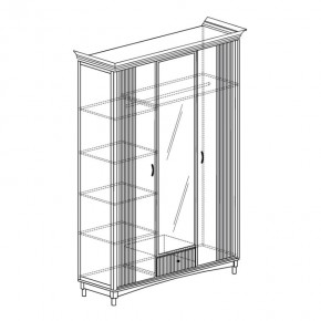 МАРТИНА Спальный гарнитур (модульный) в Кудымкаре - kudymkar.mebel24.online | фото 3