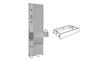 МЕБЕЛЬСОН К33 Прихожая в Кудымкаре - kudymkar.mebel24.online | фото 12
