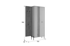 МЕБЕЛЬСОН К8 Прихожая в Кудымкаре - kudymkar.mebel24.online | фото 2