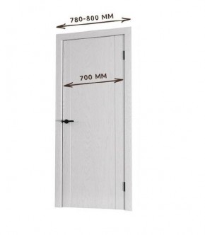 Межкомнатная дверь Bolivar Каньон браун (комплект) 700 в Кудымкаре - kudymkar.mebel24.online | фото