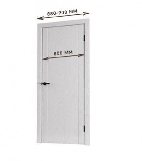 Межкомнатная дверь Bolivar Каньон браун (комплект) 800 в Кудымкаре - kudymkar.mebel24.online | фото