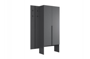 МЕРСИ Прихожая (модульная) графит в Кудымкаре - kudymkar.mebel24.online | фото 6