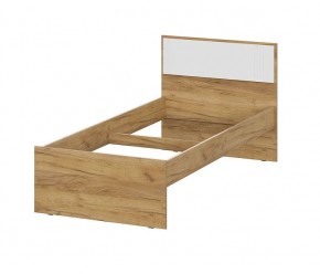 МИЛАН Спальня (Дуб Золотой/Белый матовый) в Кудымкаре - kudymkar.mebel24.online | фото 16