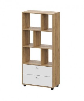 МИЛАН Стеллаж (Белый Матовый) в Кудымкаре - kudymkar.mebel24.online | фото