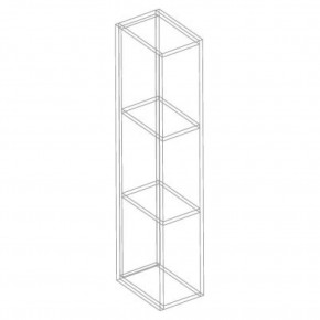 МОНИКА Стеллаж малый в Кудымкаре - kudymkar.mebel24.online | фото 3