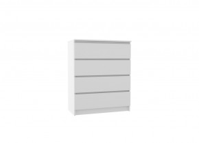 МОРИ МК800.4 Комод 4ящ. (белый) в Кудымкаре - kudymkar.mebel24.online | фото 1