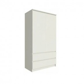 МОРИ МШ 900.1 Шкаф с 2-мя дв. и 2-мя ящ. (Сатин) в Кудымкаре - kudymkar.mebel24.online | фото 1