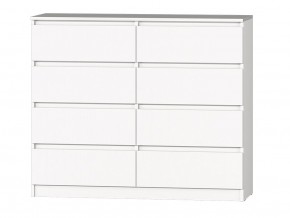 МС "Хилтон" Комод №3 1200 (8 ящ.) белый текстурный в Кудымкаре - kudymkar.mebel24.online | фото 2