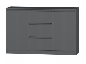 МС "Хилтон" Комод №4 1200 (графит) в Кудымкаре - kudymkar.mebel24.online | фото 2
