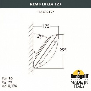 Накладной светильник Fumagalli Lucia 1R3.602.000.LYE27 в Кудымкаре - kudymkar.mebel24.online | фото 2