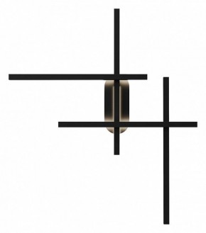 Накладной светильник Maytoni Halo MOD248WL-L24BK в Кудымкаре - kudymkar.mebel24.online | фото