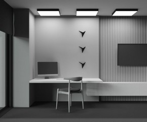 Накладной светильник Maytoni Zon C032CL-90W3K-SQ-B в Кудымкаре - kudymkar.mebel24.online | фото 9