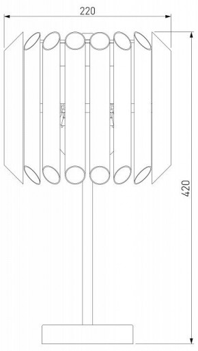 Настольная лампа декоративная Bogate-s Castellie 01124/3 (01106/3) в Кудымкаре - kudymkar.mebel24.online | фото 3