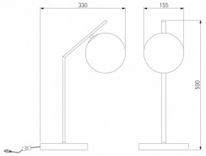 Настольная лампа декоративная Eurosvet Shape 01213/1 латунь в Кудымкаре - kudymkar.mebel24.online | фото 3