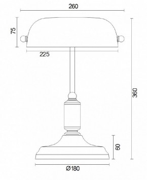 Настольная лампа офисная Maytoni Kiwi Z153-TL-01-BS в Кудымкаре - kudymkar.mebel24.online | фото 2
