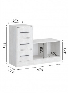 Обувница 3 Вена в Кудымкаре - kudymkar.mebel24.online | фото 4