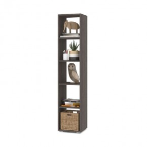 ОЛИВИЯ О55 Стеллаж (анкор темный) в Кудымкаре - kudymkar.mebel24.online | фото